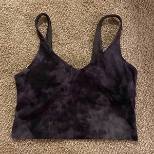 LULULEMON Align tank black tie-dye